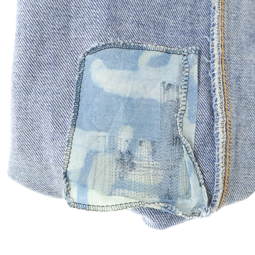 Levi's(リーバイス) 70S VINTAGE 501 66後期 ボタン裏6 スモールe チェーンステッチ ブランクタブ ヴィンテージ ボタンフライ デニムパンツ インディゴ