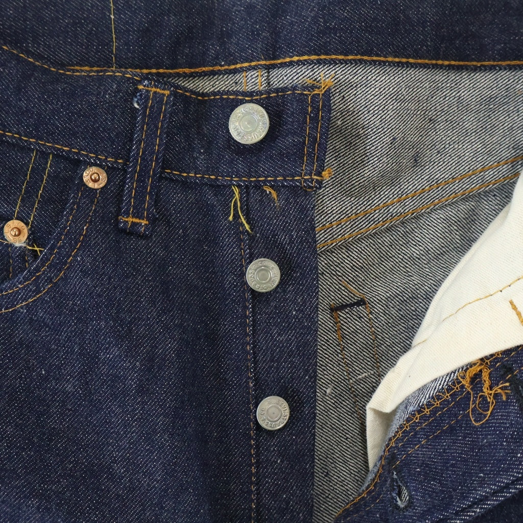 Levi's(リーバイス) 70S VINTAGE 501 66前期 DEADSTOCK デッドストック ボタン裏16 スモールe フラッシャー付き ヴィンテージ ボタンフライ デニムパンツ インディゴ