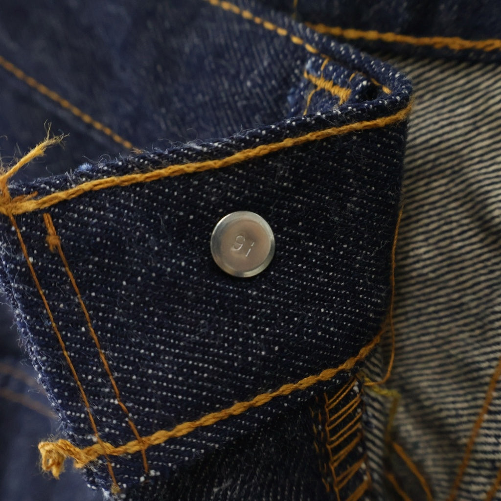 Levi's(リーバイス) 70S VINTAGE 501 66前期 DEADSTOCK デッドストック ボタン裏16 スモールe フラッシャー付き ヴィンテージ ボタンフライ デニムパンツ インディゴ