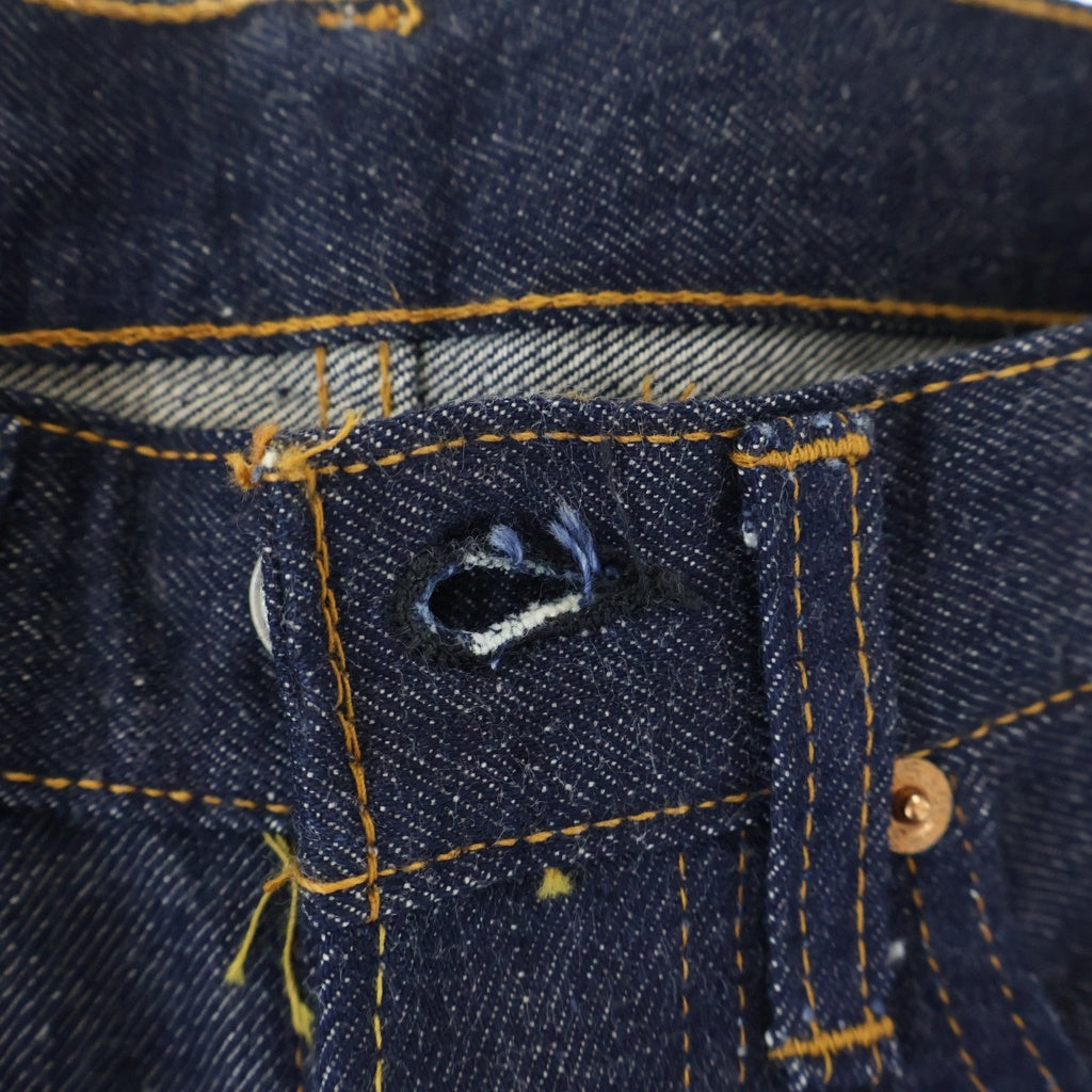 Levi's(リーバイス) 70S VINTAGE 501 66前期 DEADSTOCK デッドストック ボタン裏16 スモールe フラッシャー付き ヴィンテージ ボタンフライ デニムパンツ インディゴ