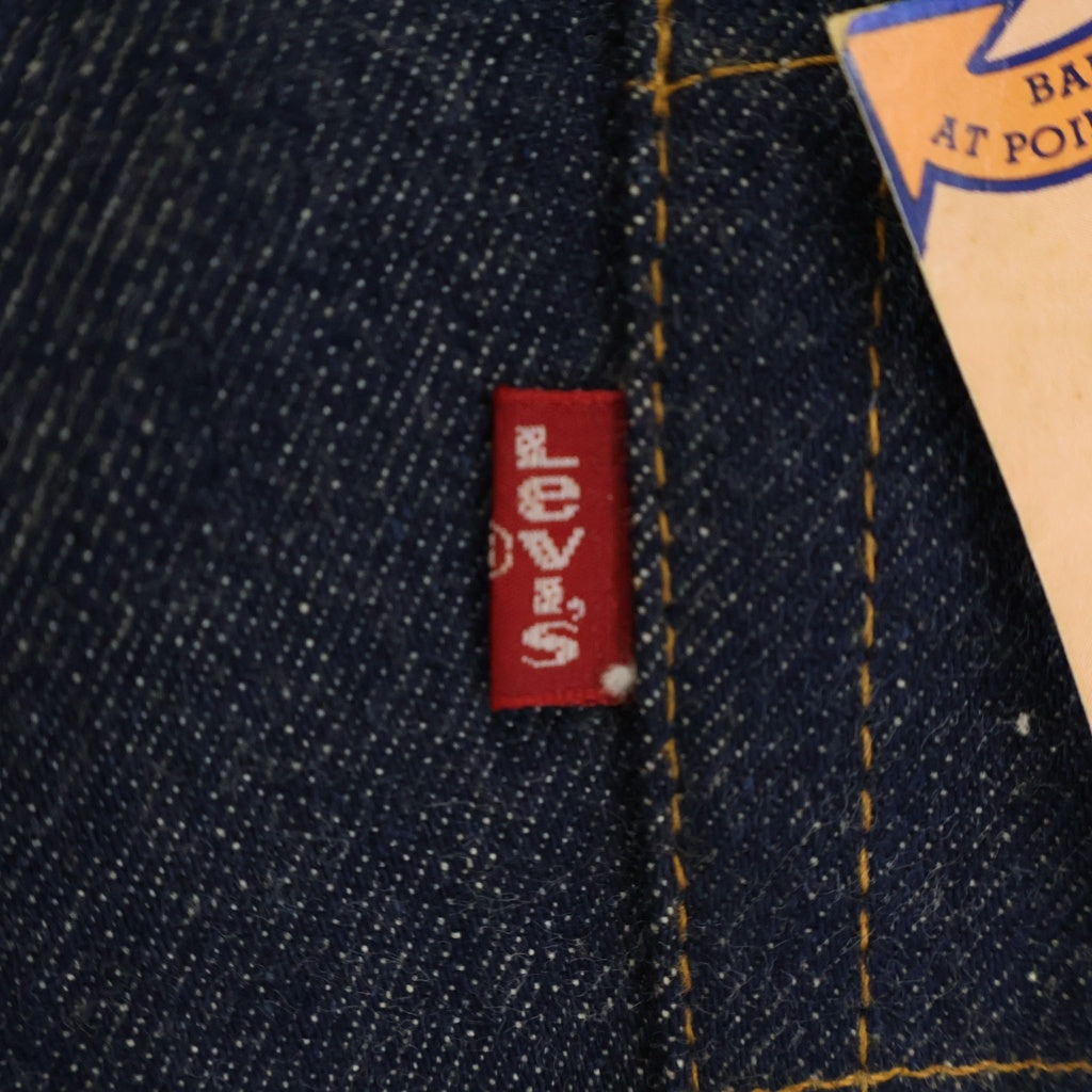 Levi's(リーバイス) 70S VINTAGE 501 66前期 DEADSTOCK デッドストック ボタン裏16 スモールe フラッシャー付き ヴィンテージ ボタンフライ デニムパンツ インディゴ