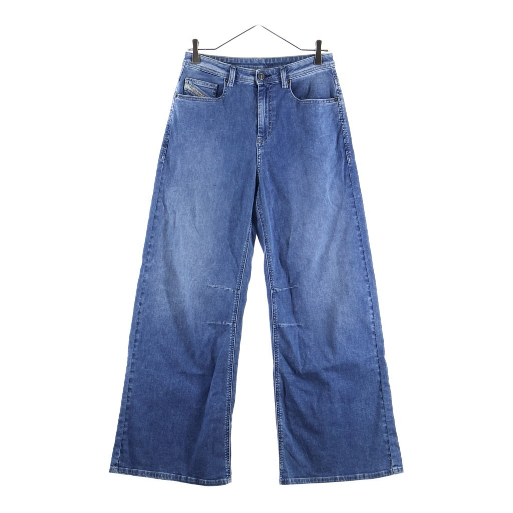 DIESEL(ディーゼル) 2024 P-MIRT-OUT Pマートアウト ルーズフィットジーンズ ジップフライデニムパンツ レディース インディゴ A15956-R68NS