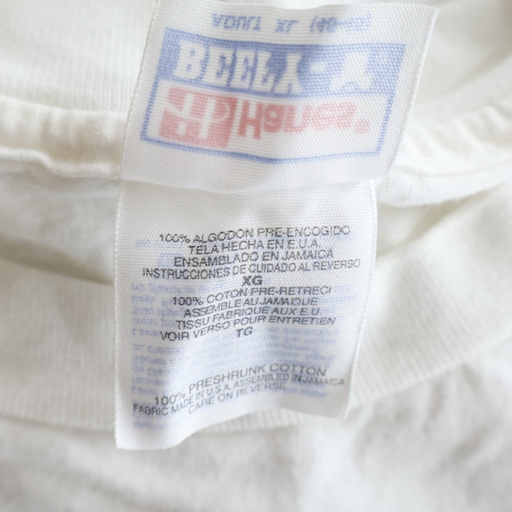 VINTAGE(ヴィンテージ) 90S VINTAGE DOLL MONA LIZA PARODY TEE HANES ヴィンテージ ドール モナリザ パロディ 企業Tシャツ 半袖クルーネックカットソー ホワイト
