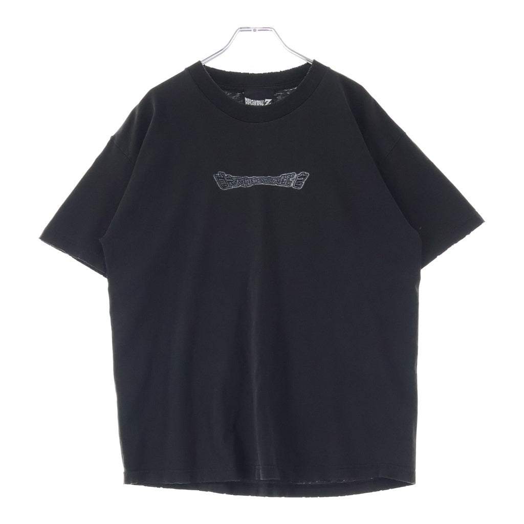 VINTAGE(ヴィンテージ) 90S VINTAGE DRAGONBALL Z TEE 1999 ヴィンテージ ドラゴンボールZ スーパーサイヤ人 孫悟空 ベジータ ダーブラ 両面プリントTシャツ 半袖クルーネックカットソー ブラック