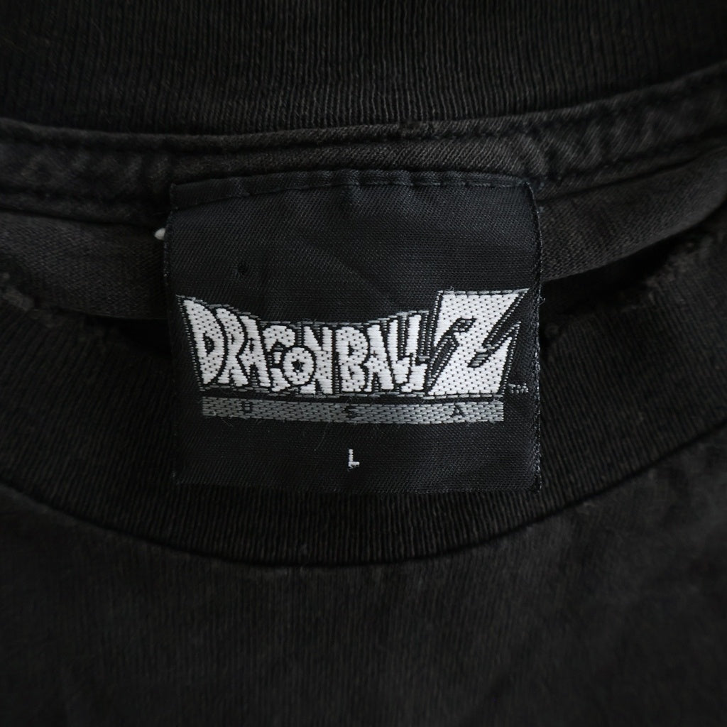 VINTAGE(ヴィンテージ) 90S VINTAGE DRAGONBALL Z TEE 1999 ヴィンテージ ドラゴンボールZ スーパーサイヤ人 孫悟空 ベジータ ダーブラ 両面プリントTシャツ 半袖クルーネックカットソー ブラック