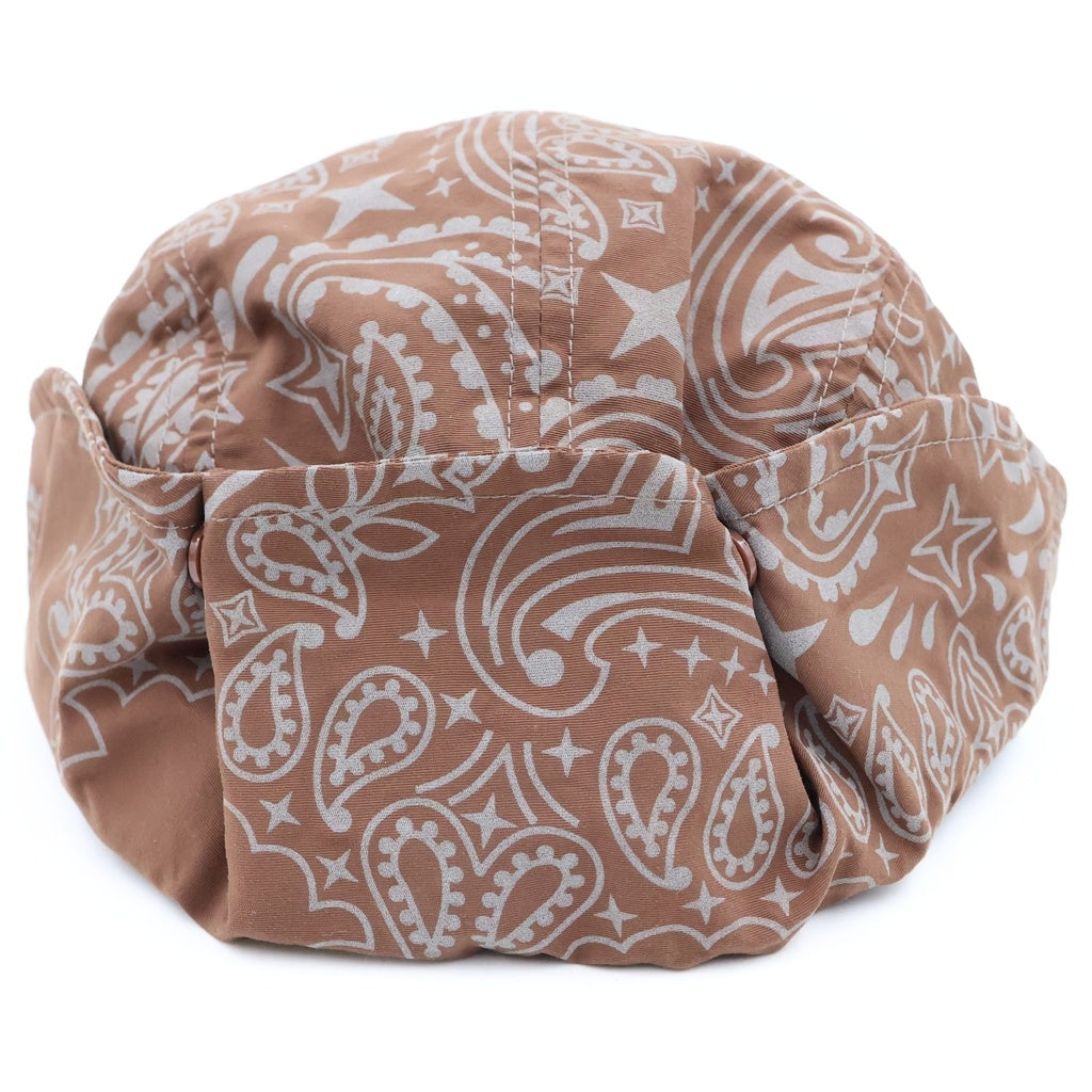 SUPREME(シュプリーム) 26SS Reflective Bandana Sunfield Camo Cap リフレクティブ バンダナ総柄 サンフィールドカモキャップ 帽子 ブラウン
