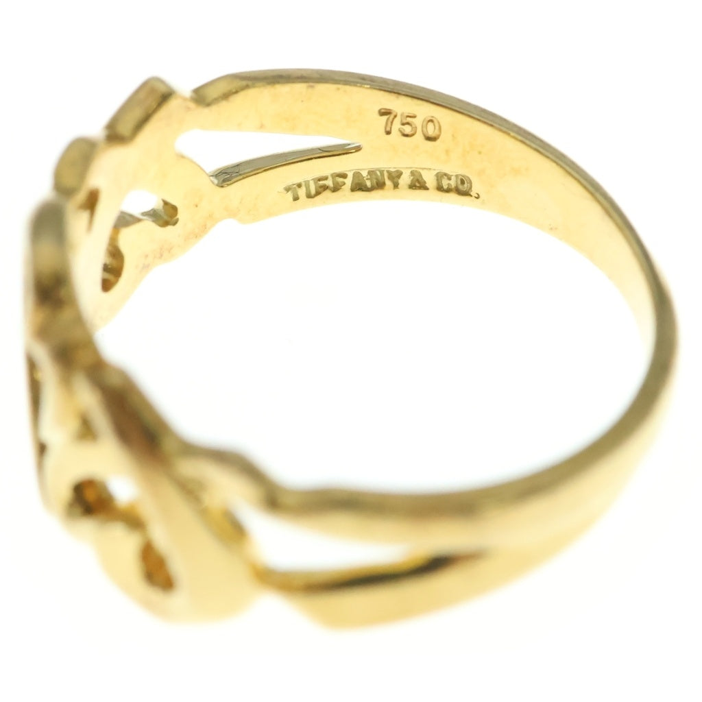 TIFFANY & Co.(ティファニー) K18YG パロマピカソ トリプルラビングハート リング 指輪 ゴールド