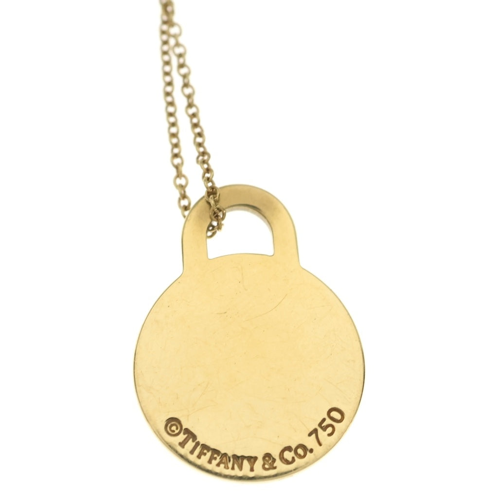 TIFFANY & Co.(ティファニー) K18YG リターントゥ ティファニー ネックレス ゴールド レディース