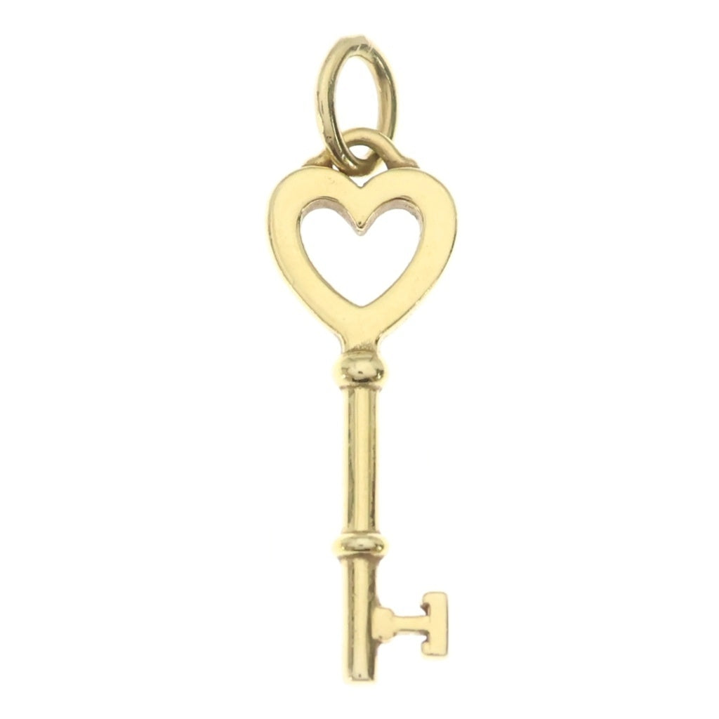 TIFFANY & Co.(ティファニー) K18YG ハートキー ミニ ペンダントトップ ゴールド