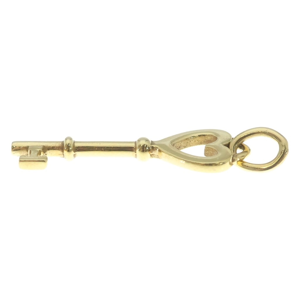 TIFFANY & Co.(ティファニー) K18YG ハートキー ミニ ペンダントトップ ゴールド