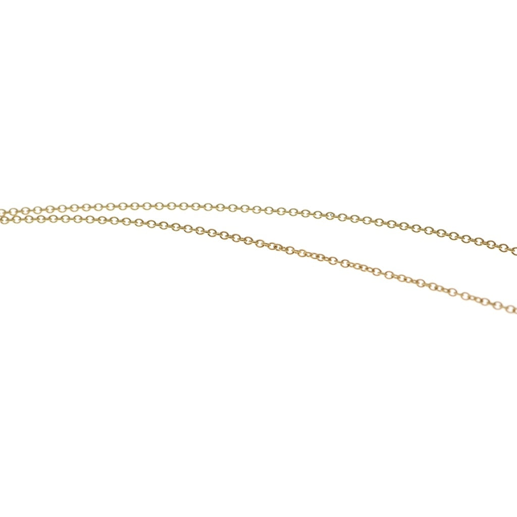 TIFFANY & Co.(ティファニー) K18YG ハートロック チェーンネックレス ゴールド レディース