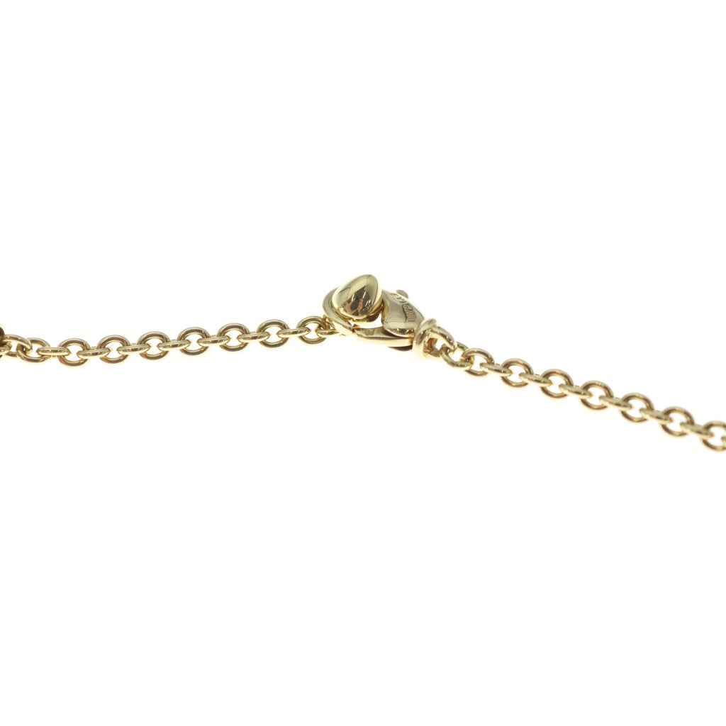 BVLGARI(ブルガリ) K18YG カテーネ 3ボール チェーンネックレス ゴールド