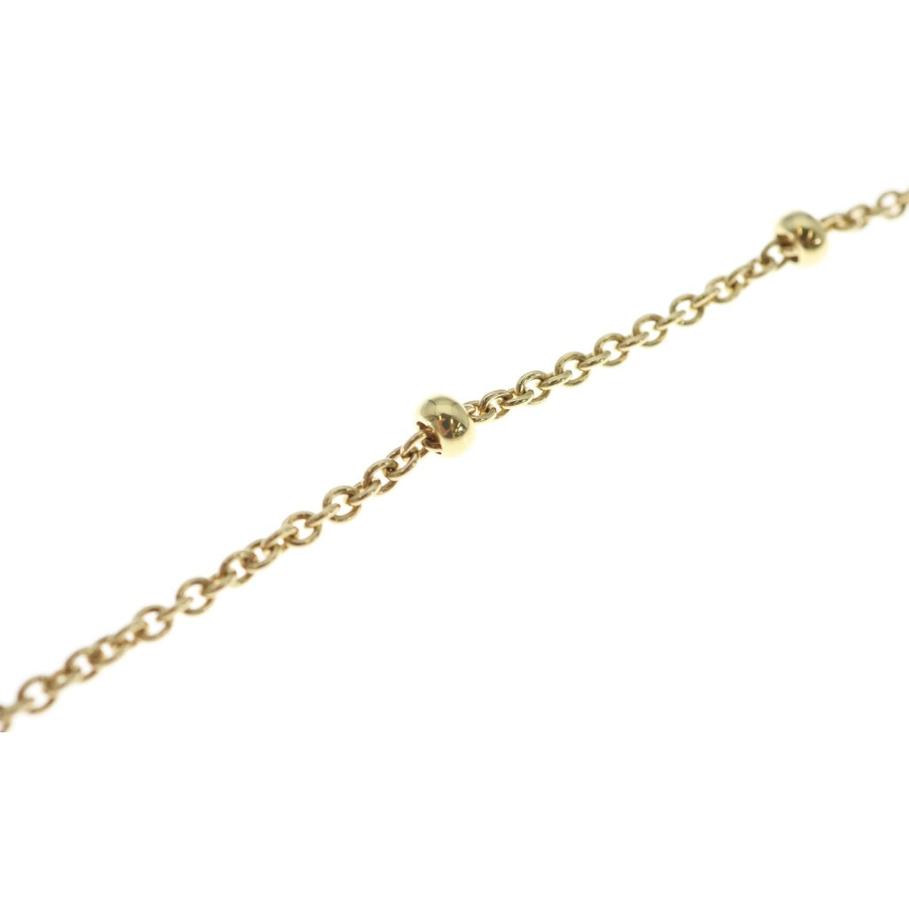 BVLGARI(ブルガリ) K18YG カテーネ 3ボール チェーンネックレス ゴールド