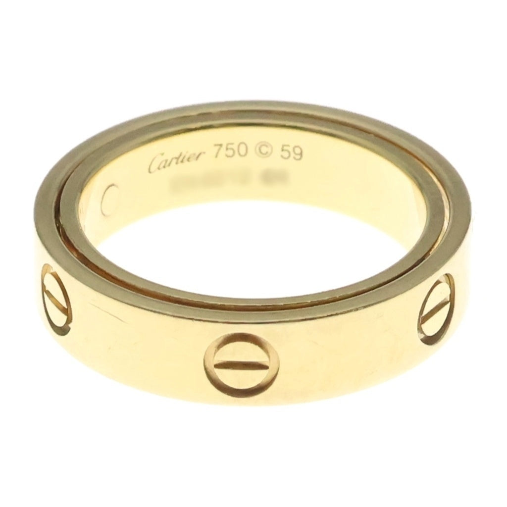 Cartier(カルティエ) K18YG シークレット ラブリング 指輪 ゴールド