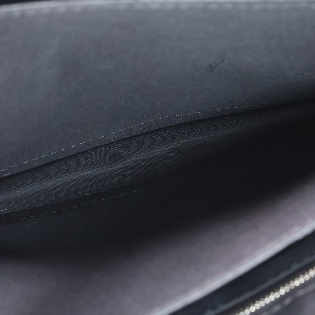 FENDI(フェンディ) BUGS MONSTER CLUTCH バグズ モンスター メタル装飾 レザークラッチバック ブラック 7VA350-9YX レディース
