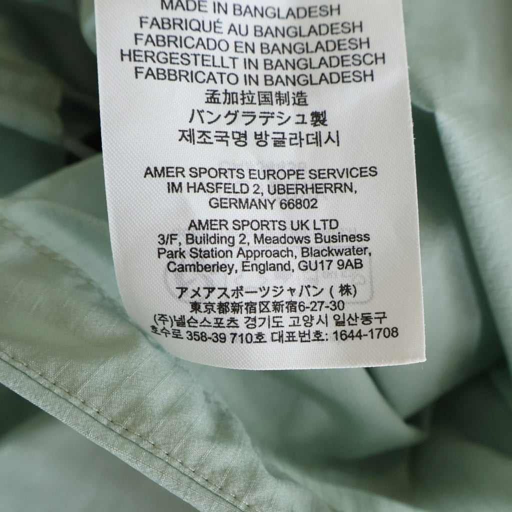 ARC'TERYX(アークテリクス) SQUAMISH JACKET スコーミッシュ ロゴプリント ナイロンジャケット マウンテンパーカー グリーン X000007745