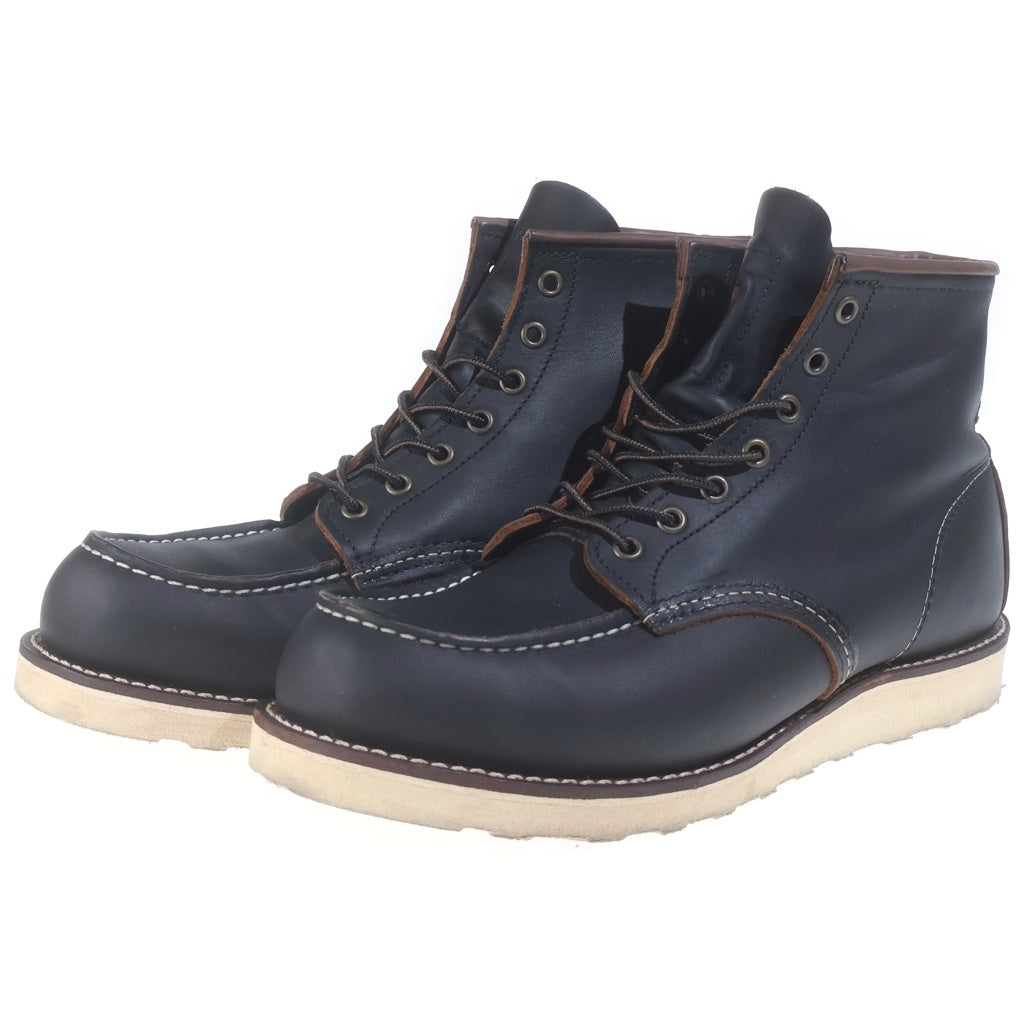 RED WING(レッド ウイング) 6-inch Classic Moc 6インチ クラシックモック レザー レースアップブーツ シューズ ブラック US10/28cm 8849