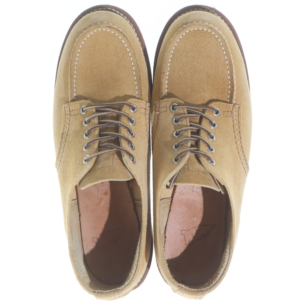 RED WING(レッド ウイング) Classic Moc Oxford クラシックモック オックスフォード スウェードレザー レースアップシューズ ベージュ US9.5/27.5cm 8079