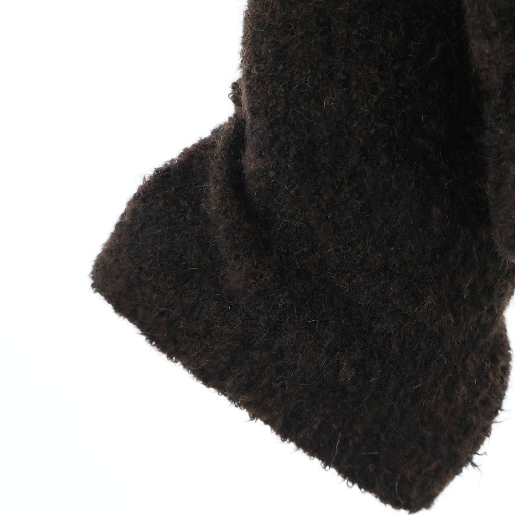 MARKAWARE(マーカウェア) 25AW FLYING MAN JACKET ALPACA LOOP TWEED アルパカループツイード フライングマンジャケット ブルゾン ブラウン A25C19BL01C