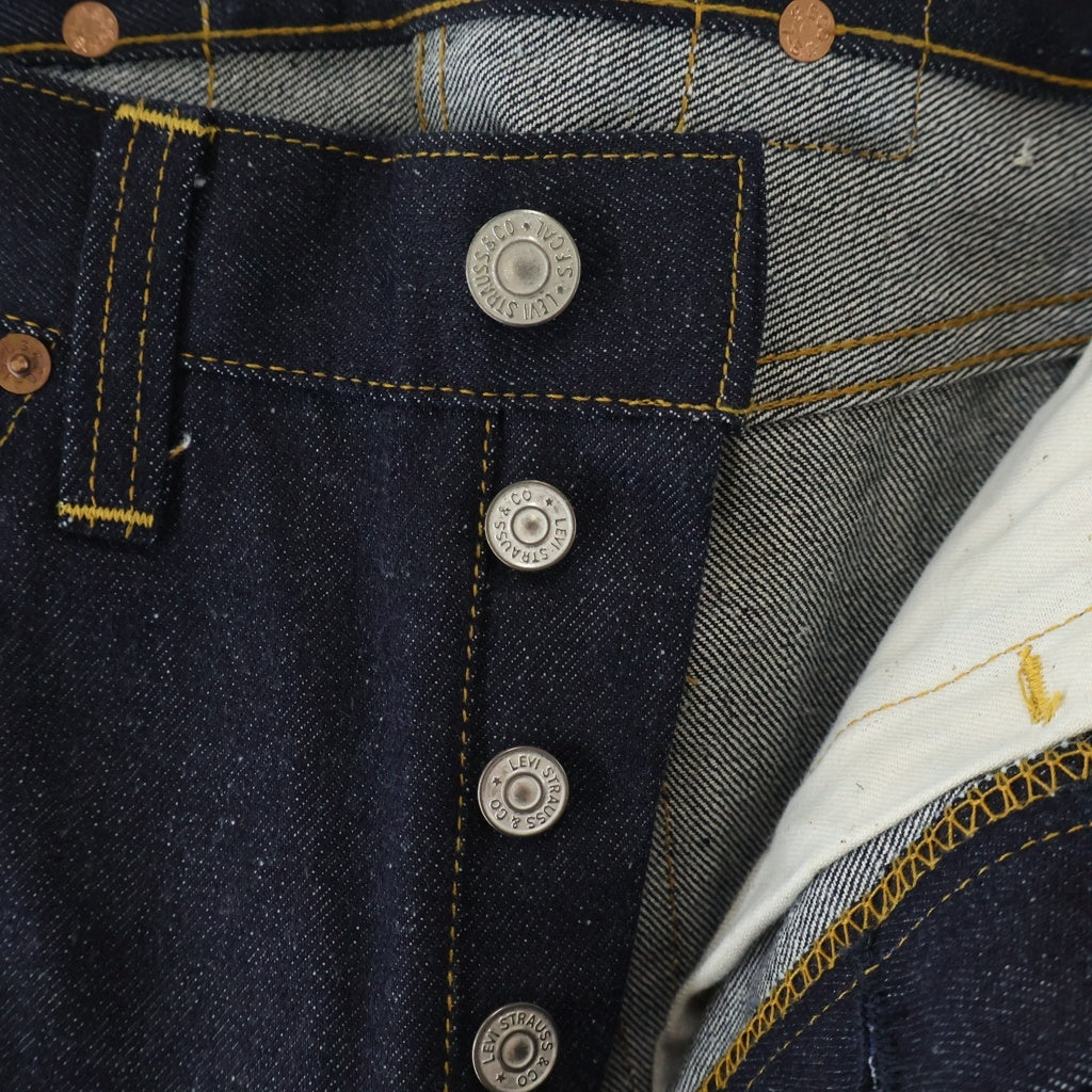 Levi's(リーバイス) 90S VINTAGE 501XX c ヴィンテージ USA製 ボタン裏555 ビッグE シンチバック セルビッチ ボタンフライ デニムパンツ インディゴ 201-0003