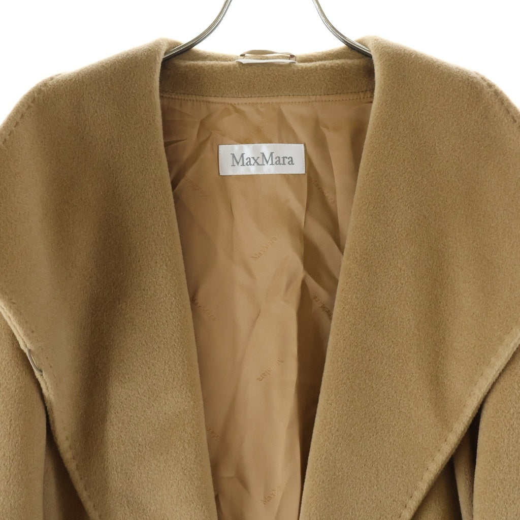 Max Mara(マックスマーラ) WOOL LONG COAT 製 ウール ロングコート キャメル レディース TIC1001