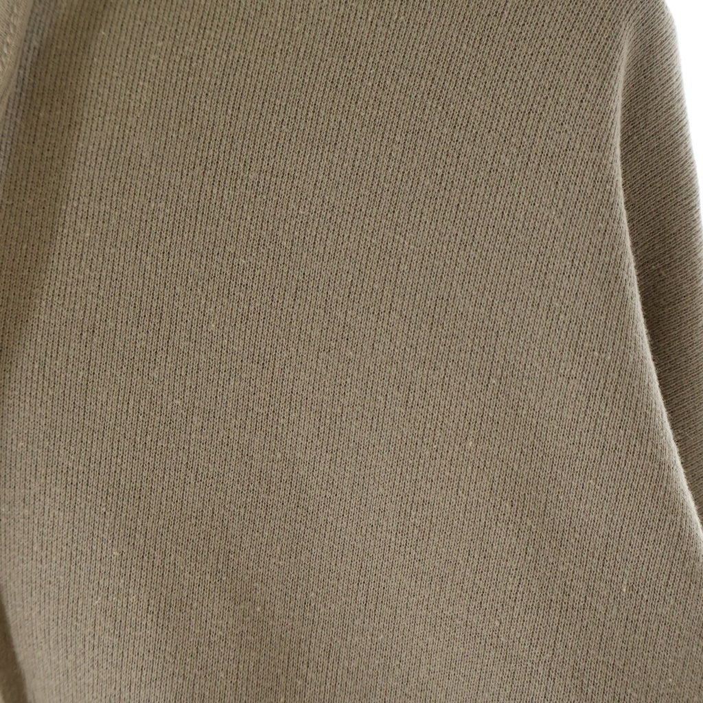 Acne Studios(アクネ ストゥディオズ) 24AW バック ラバー ロゴ パッチ ドローストリング プルオーバー フーデッド スウェット パーカー ベージュ FN-UX-SWEA000019