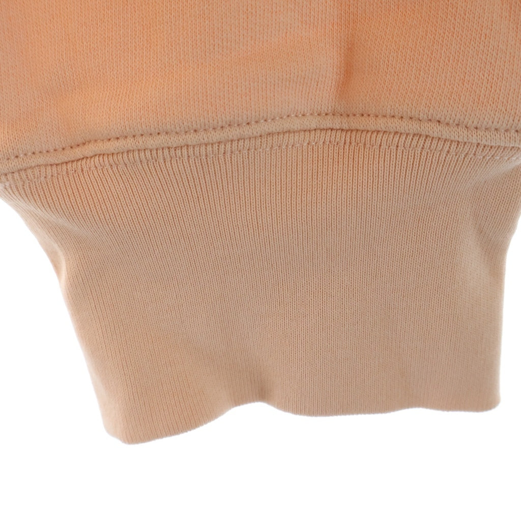 Acne Studios(アクネ ストゥディオズ) フェイス ロゴ パッチ ドローストリング プルオーバー フーデッド スウェット パーカー ピンク FA-UX-SWEA000078