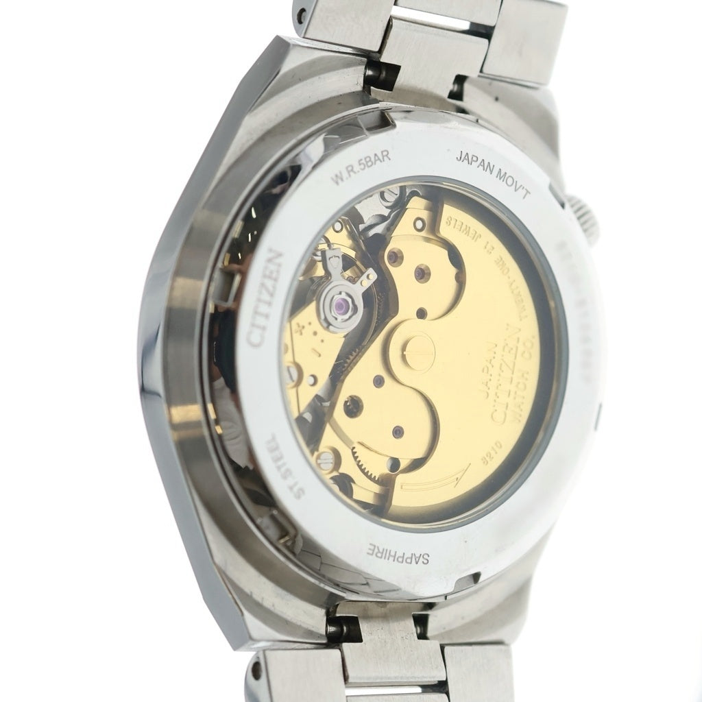 CITIZEN(シチズン) TSUYOSA COLLECTION AUTOMATIC ツヨサ コレクション オートマティック アイスブルー ウォッチ 腕時計 シルバー NJ0151-88M