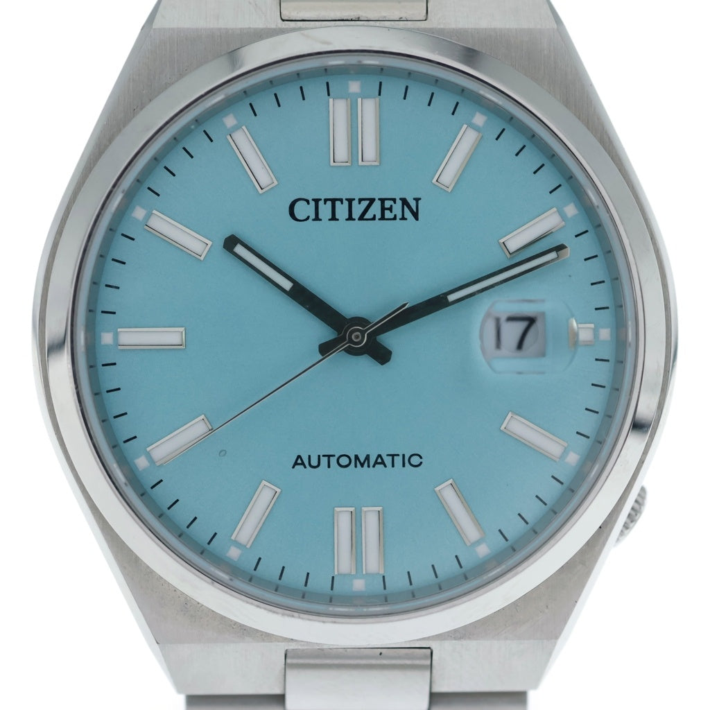 CITIZEN(シチズン) TSUYOSA COLLECTION AUTOMATIC ツヨサ コレクション オートマティック アイスブルー ウォッチ 腕時計 シルバー NJ0151-88M