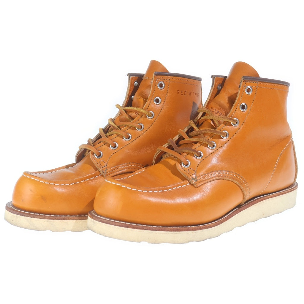 RED WING(レッド ウイング) IRISH SETTER 8-INCH CLASSIC MOC アイリッシュセッター 8インチ クラシックモック レザー ハイカットブーツ ブラウン 9875