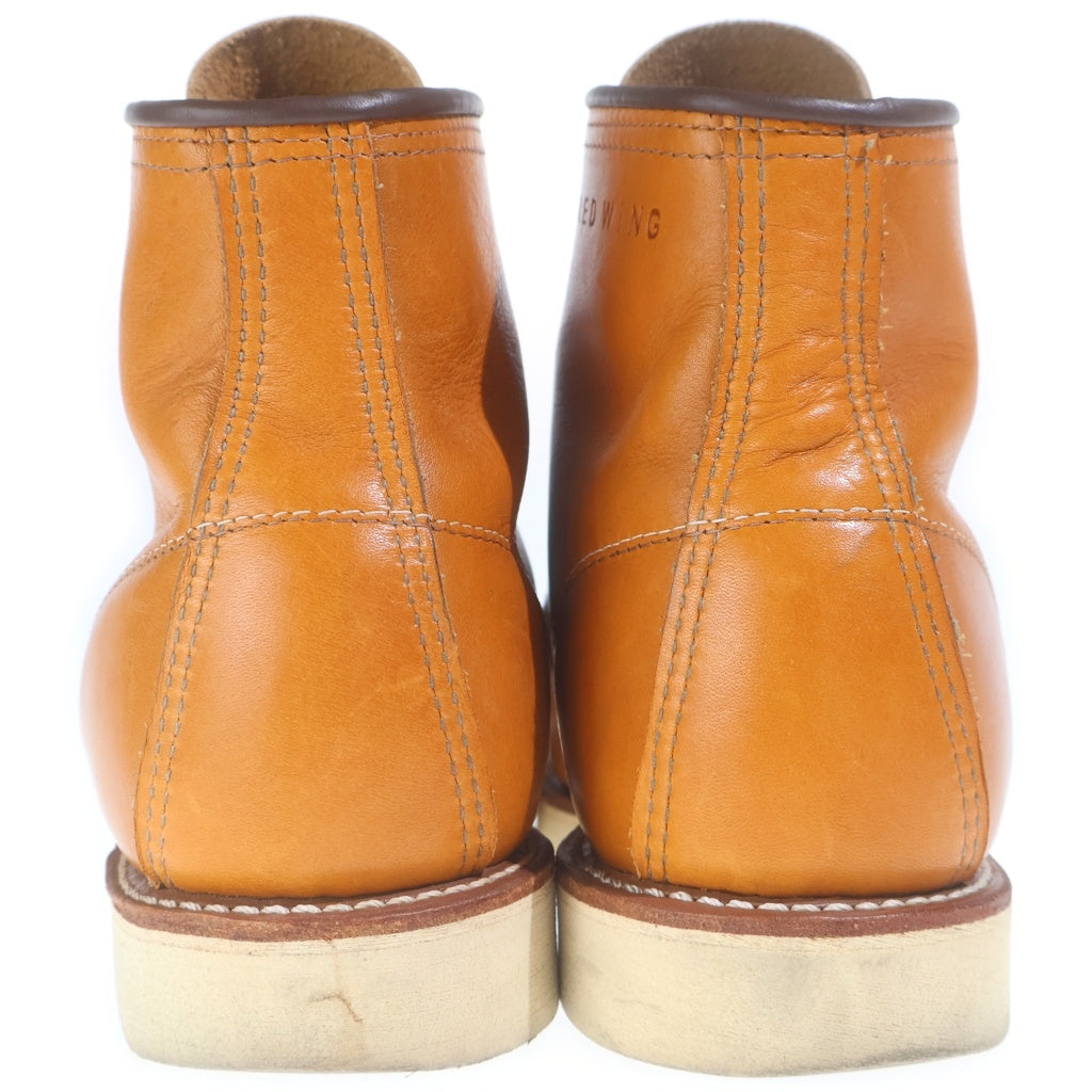 RED WING(レッド ウイング) IRISH SETTER 8-INCH CLASSIC MOC アイリッシュセッター 8インチ クラシックモック レザー ハイカットブーツ ブラウン 9875