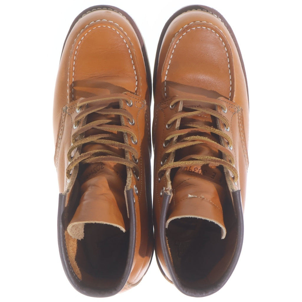 RED WING(レッド ウイング) IRISH SETTER 8-INCH CLASSIC MOC アイリッシュセッター 8インチ クラシックモック レザー ハイカットブーツ ブラウン 9875