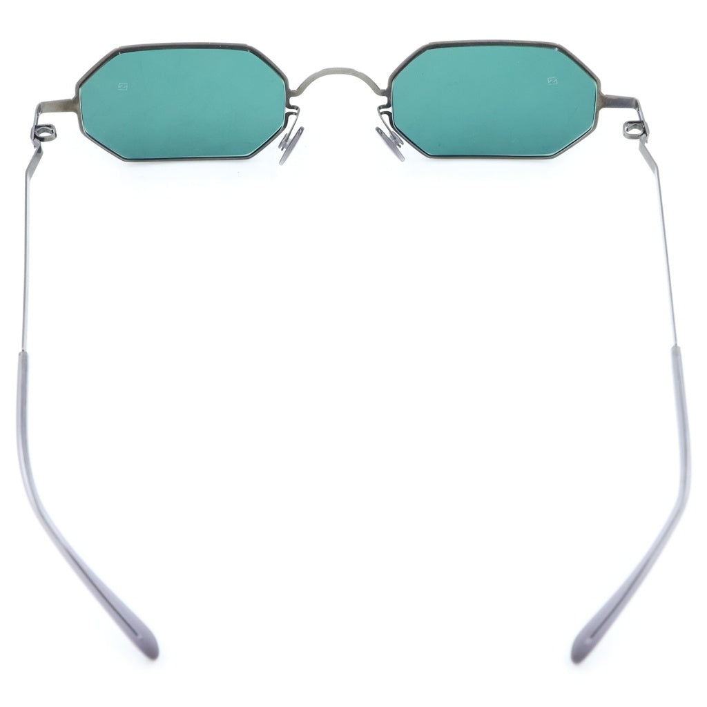 MYKITA(マイキータ) ×Maison Margiera メゾンマルジェラ メタルテンプル オクタゴンシェイプ カラーレンズ サングラス アイウェア 眼鏡 ブラック/ブルー MMCRAFT004