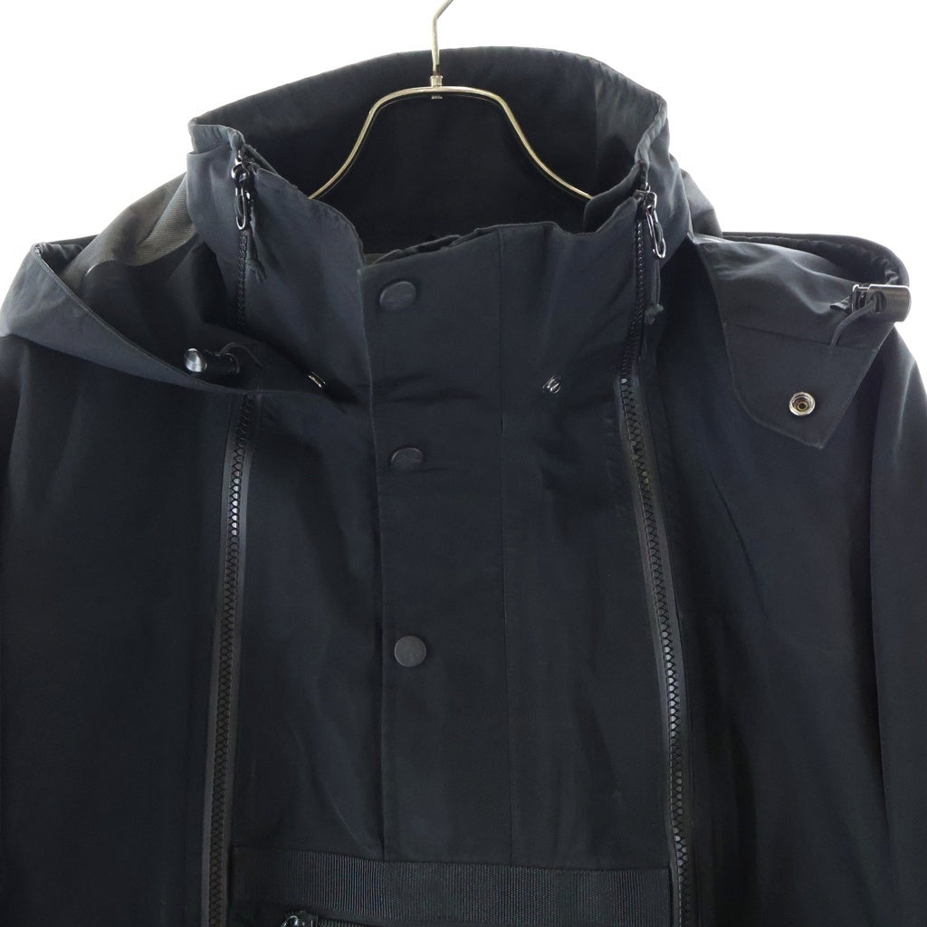GOLDWIN(ゴールドウィン) ×KAPTAIN SUNSHINE SHORT MODS STEEP キャプテンサンシャイン ショート モッズ スティープ ゴアテックス フーデッドマウンテンジャケット ブラック G02748PK
