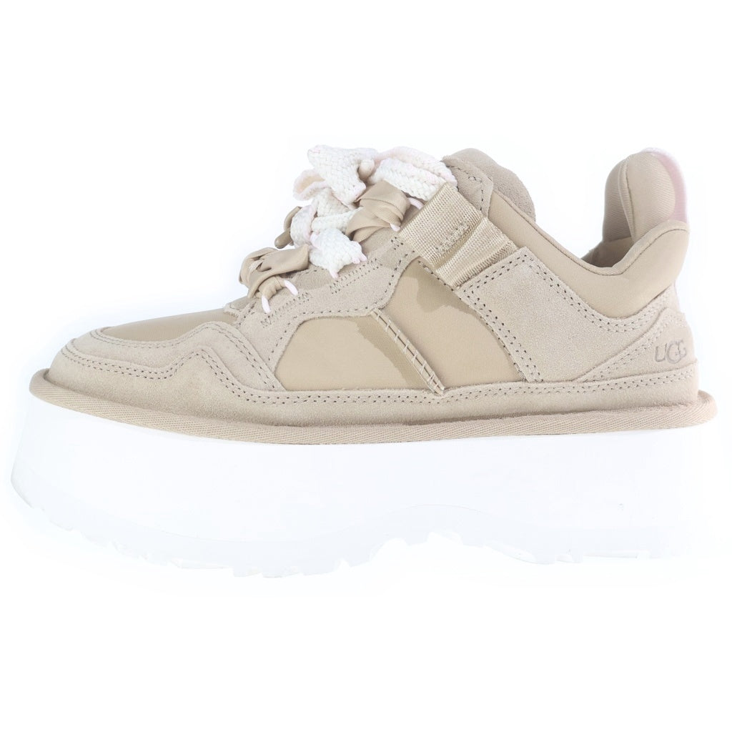 UGG(アグ) ASTROMEL アストロメル スエード ローカットスニーカー レディース ベージュ US6/23cm 1171541
