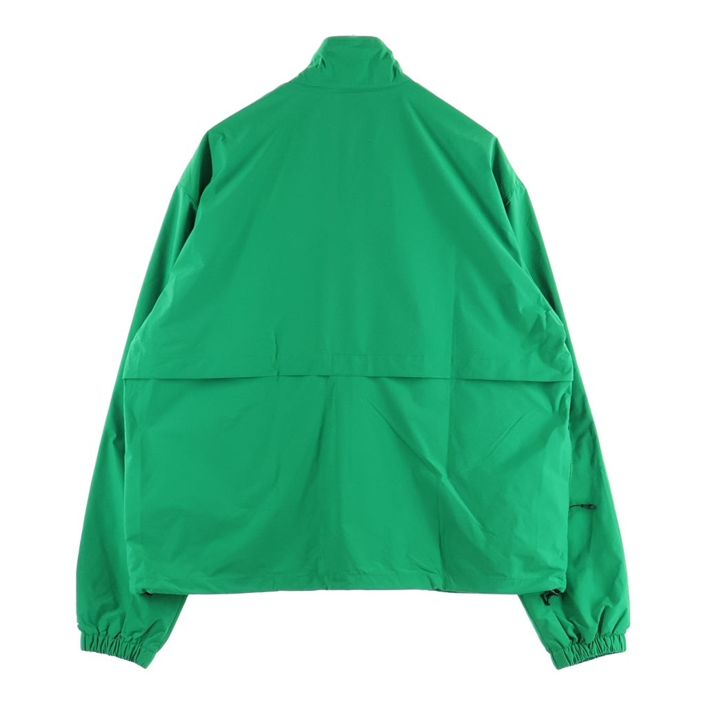 F.C.R.B.(エフシーアールビー) 22SS BIG LOGO APPLIQUE STAND COLLAR JACKET ビッグロゴアップリケ スタンドカラー ジップアップジャケット グリーン FCRB-220051