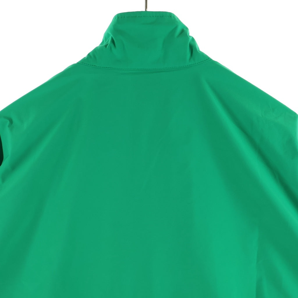 F.C.R.B.(エフシーアールビー) 22SS BIG LOGO APPLIQUE STAND COLLAR JACKET ビッグロゴアップリケ スタンドカラー ジップアップジャケット グリーン FCRB-220051