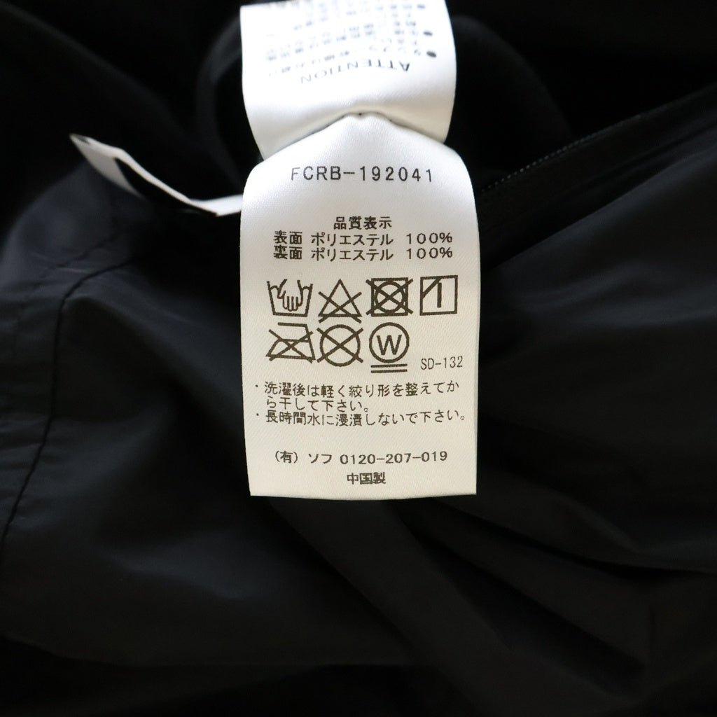 F.C.R.B.(エフシーアールビー) 19AW POLARTEC FLEECE REVERSIBLE BLOUSON ポーラテックフリース リバーシブル ジップアップブルゾン ジャケット ブラック FCRB-192041