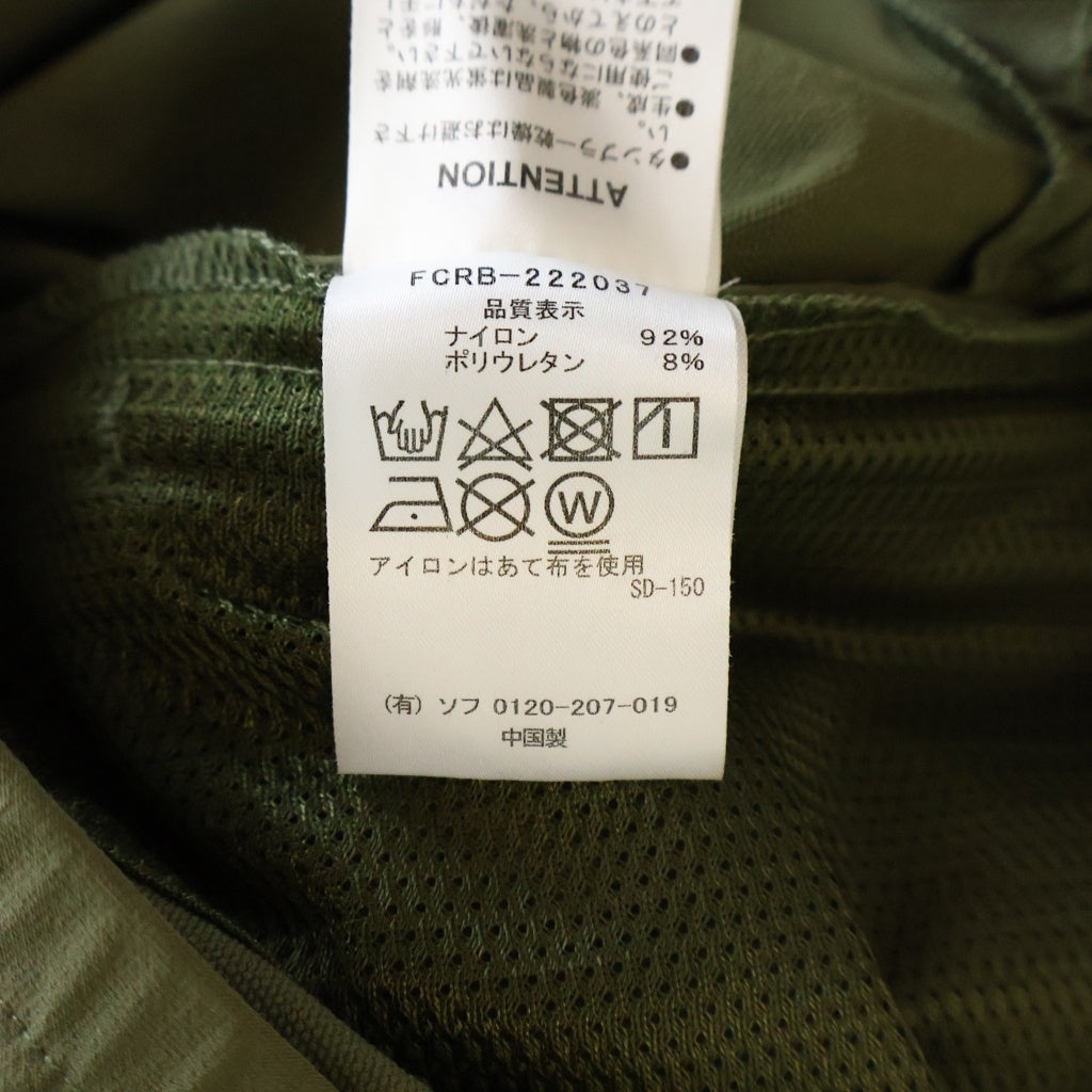 F.C.R.B.(エフシーアールビー) 22AW TOUR TROUSERS ツアー ナイロントラウザーパンツ イージーパンツ カーキ FCRB-222037