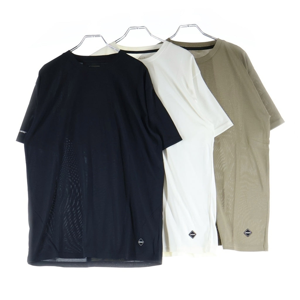 F.C.R.B.(エフシーアールビー) 23SS POLARTEC POWER DRY 3PACK TEE ポーラテック パワードライ 3パックTシャツ 半袖クルーネックカットソー ホワイト/ブラック/カーキ FCRB-230053