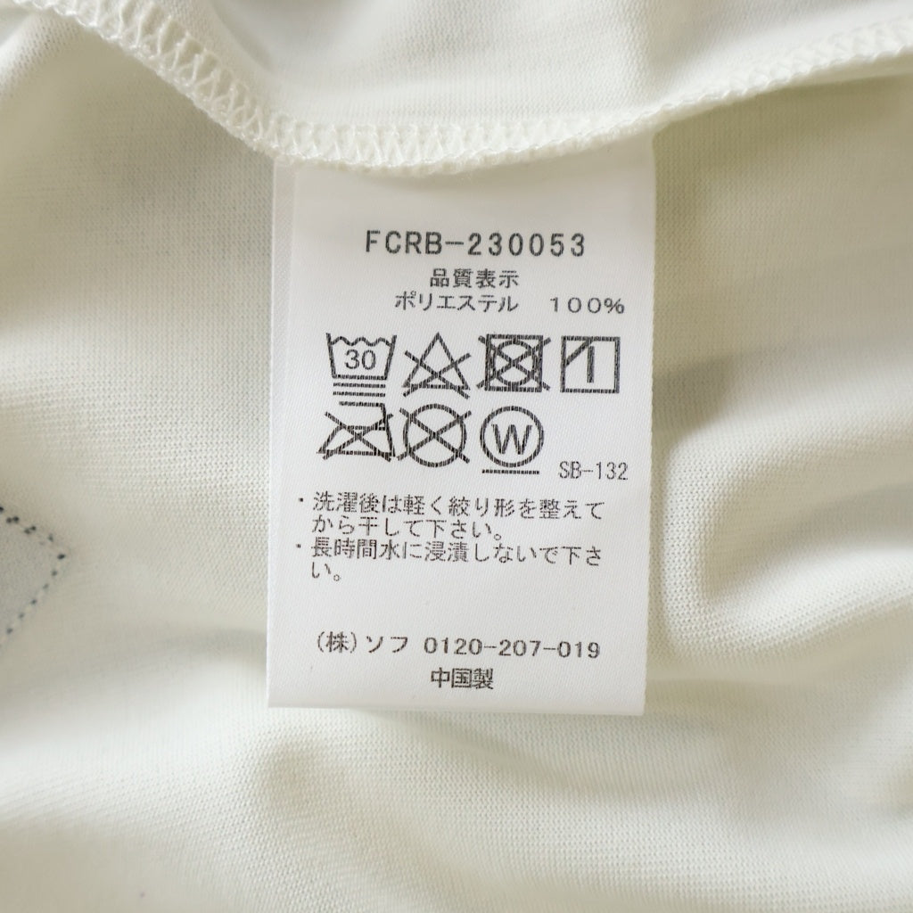 F.C.R.B.(エフシーアールビー) 23SS POLARTEC POWER DRY 3PACK TEE ポーラテック パワードライ 3パックTシャツ 半袖クルーネックカットソー ホワイト/ブラック/カーキ FCRB-230053
