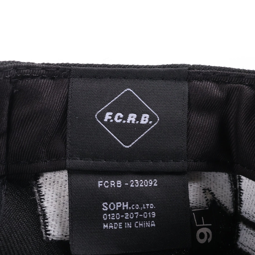 F.C.R.B.(エフシーアールビー) 23AW ×ニューエラ サイドロゴ刺繍 スナップバック 6パネルキャップ 帽子 FCRB-232092