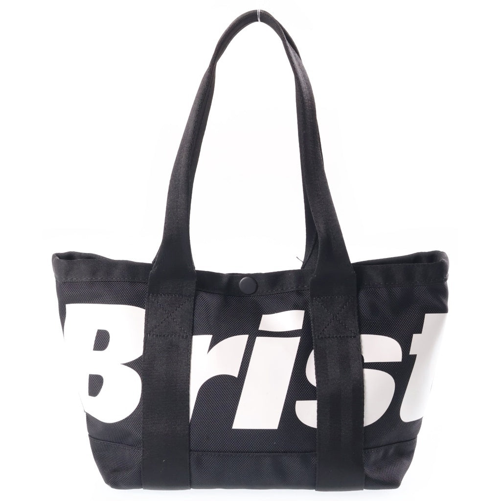 F.C.R.B./F.C.Real Bristol/FCRB(エフシーアールビー/エフシーレアルブリストル) 18AW ×NEW ERA BIG LOGO TOTE BAG MINI ニューエラ ビッグロゴ トートバッグ ブラック FCRB-189083 レディース