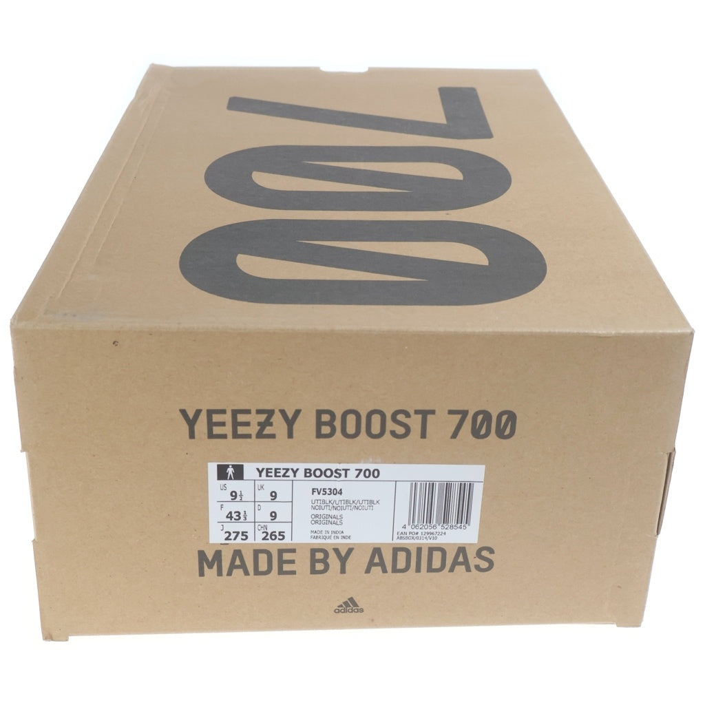 adidas(アディダス) YEEZY BOOST 700 UTILITY BLACK イージーブースト700 ユーティリティブラック ローカットスニーカー US9.5/27.5cm FV5304