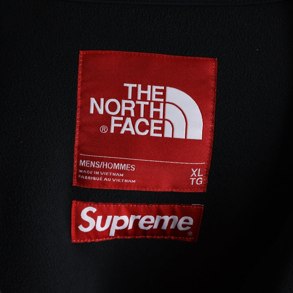 SUPREME(シュプリーム) ×THE NORTH FACE 20AW S Logo Hooded Fleece Jacket ノースフェイス Sロゴ ジップアップ フーデッド フリース ジャケット レッド NT620041