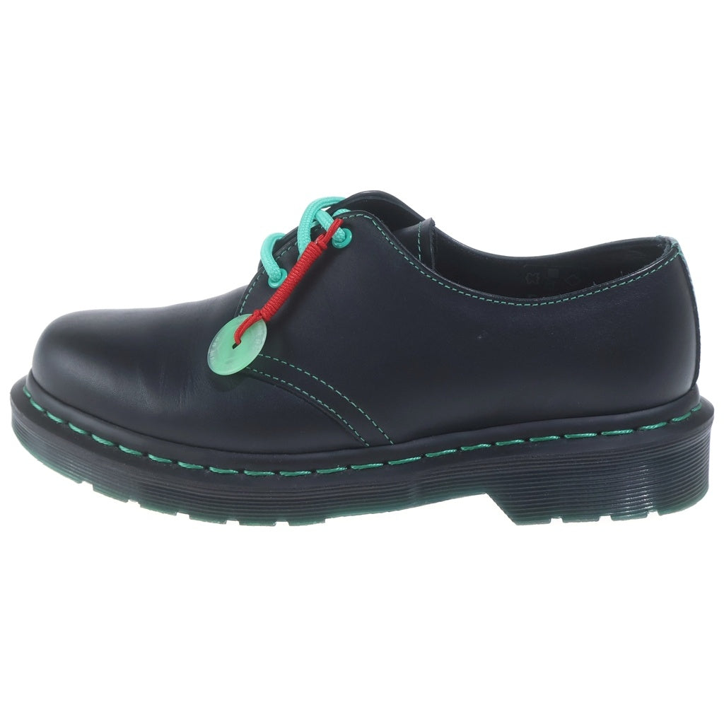 Dr.Martens(ドクターマーチン) 1461 CNY WANAMA 3ホール レースアップ レザーブーツ レディース ブラック/グリーン 26577001