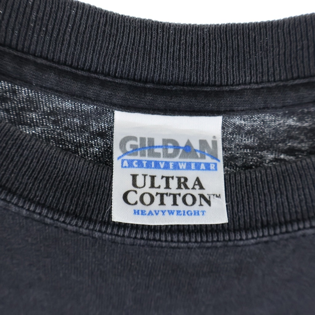 VINTAGE(ヴィンテージ) 00S VINTAGE TRIUMPH GILDAN ヴィンテージ トライアンフ フロントプリントTシャツ 半袖クルーネックカットソー ブラック