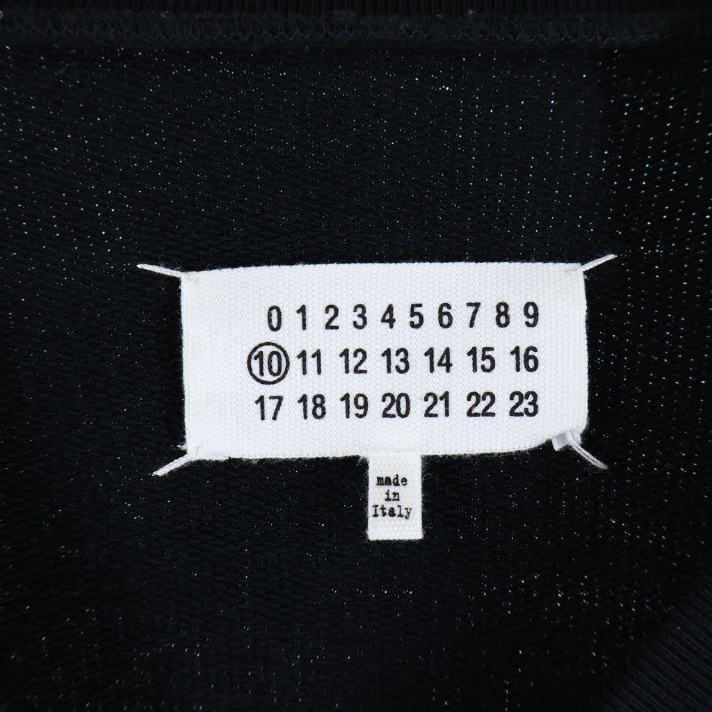 Maison Margiela(メゾンマルジェラ) 18SS ステレオタイプパッチ プルオーバー クルーネックスウェットシャツ トレーナー ブラック S30GU0062 S25279