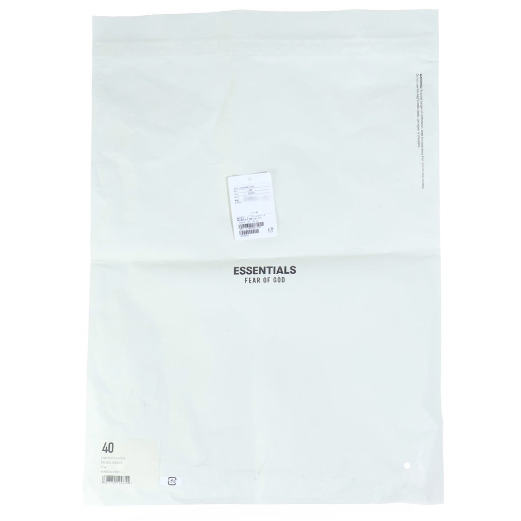 FEAR OF GOD ESSENTIALS(フィアオブゴッド エッセンシャルズ) 26SS LOS FELIZ ロスフェリス ヒールロゴ スライドサンダル オリーブ