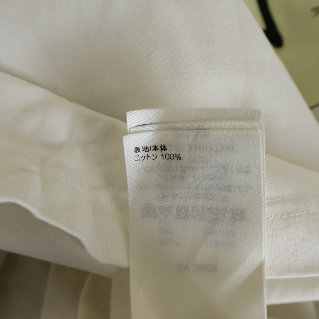 LOUIS VUITTON(ルイヴィトン) 22AW グラフィックロゴエンブロイダリー インサイドアウト クルーネック半袖Tシャツ カットソー ホワイト RM222 DT3 HNY75W